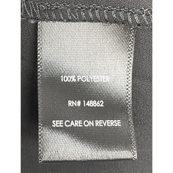 Torrid Harper Georgette Pullover 3/4 Sleeve Tunic Blouse Sheer Black - Size 2X‎ - Picture 10 of 10